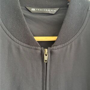 Travis Mathew Charcoal Bomber Jacket